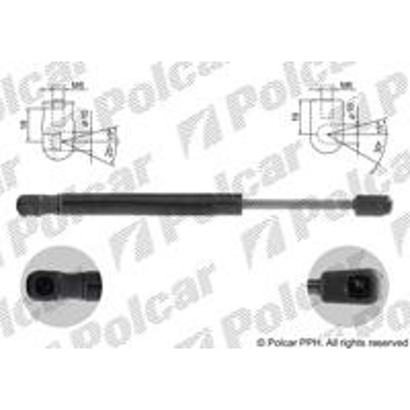 POLCAR Plynová pružina 5509AB5D