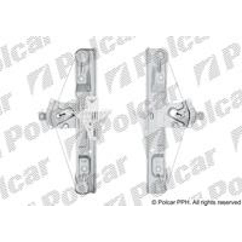 POLCAR Mechanizmus stahovania okna el. bez motora 5520PSG3