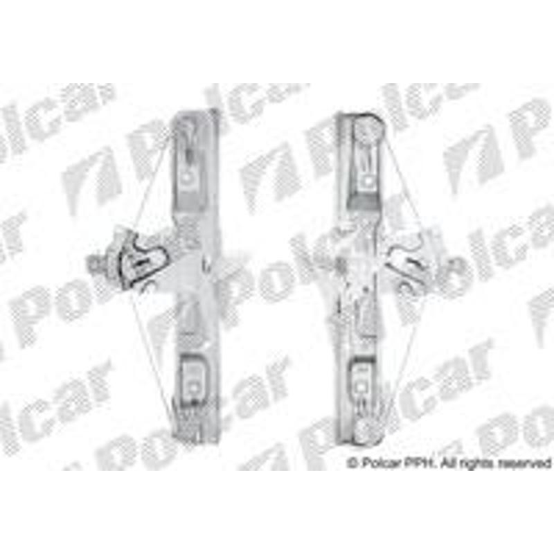 POLCAR Mechanizmus stahovania okna el. bez motora 5520PSG4