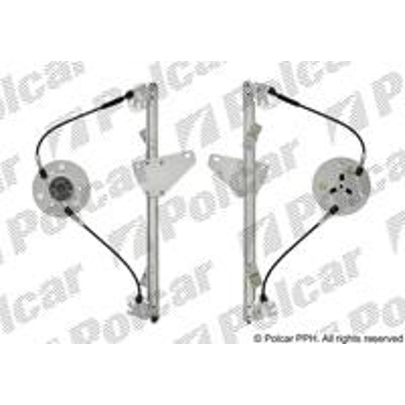 POLCAR Mechanizmus stahovania okna el. bez motora 5558PSG3