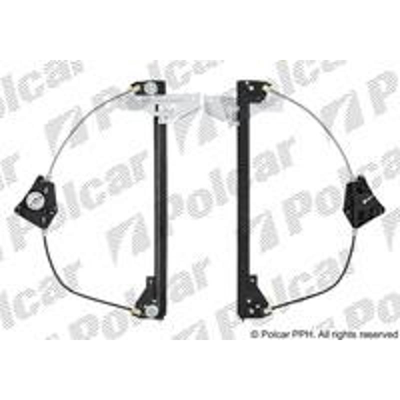 POLCAR Mechanizmus stahovania okna el. bez motora 5710PSG7