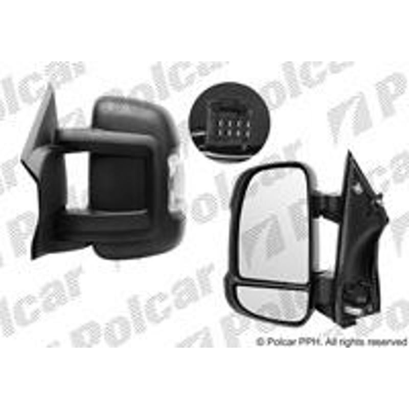 POLCAR Vonkajšie zrkadlo 577052-E