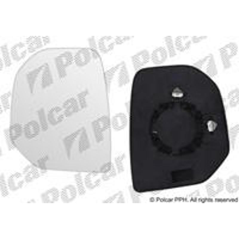 POLCAR Sklo vonkajšieho zrkadla s držiakom 5792541E