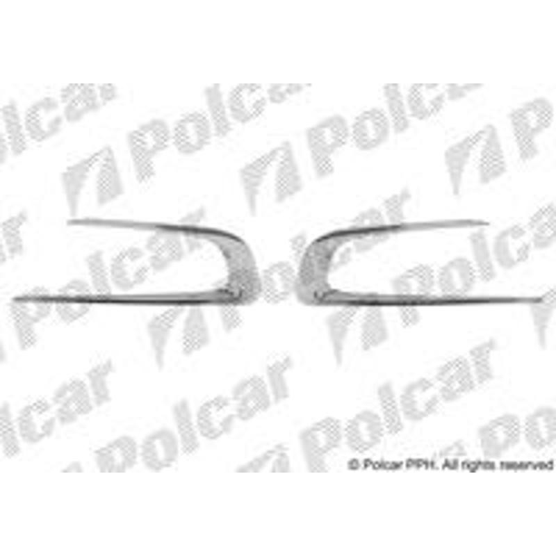 POLCAR Rámik hmlového svetla 57L127-9