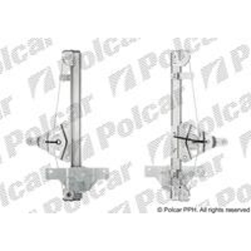 POLCAR Mechanizmus stahovania okna el. bez motora 57C2PSG3