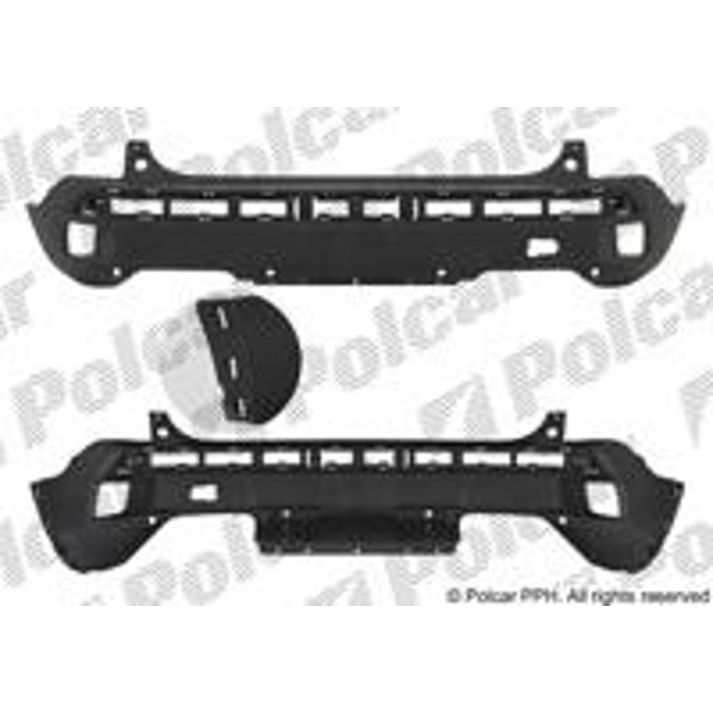 POLCAR Zadný nárazník 57X29610