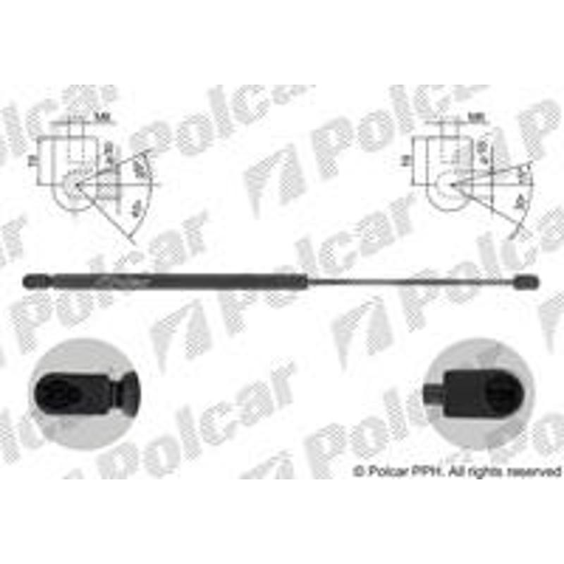 POLCAR Plynová pružina 6012AB7