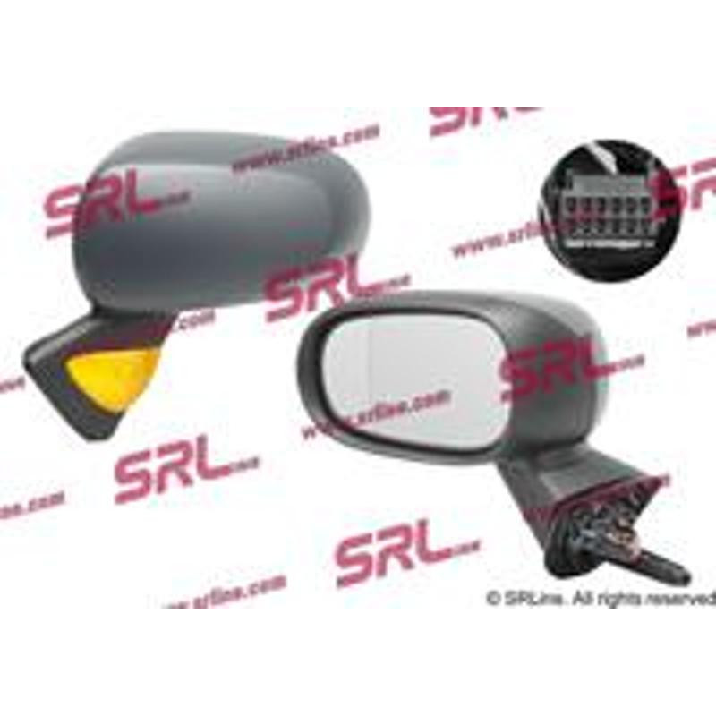 POLCAR Vonkajšie zrkadlo 6056524S