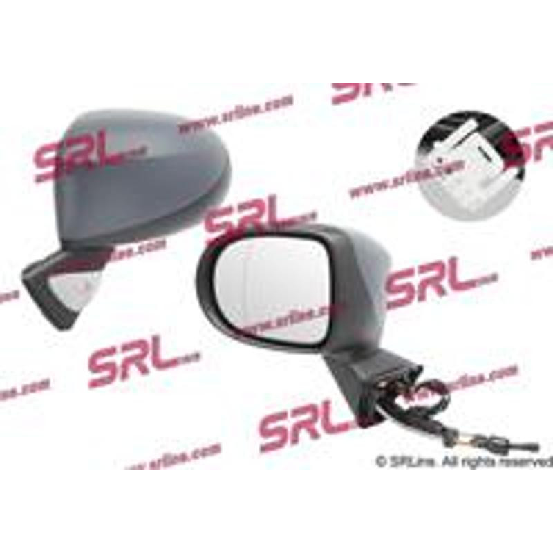 POLCAR Vonkajšie zrkadlo 6058511S