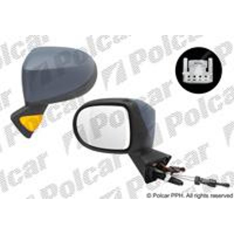 POLCAR Vonkajšie zrkadlo 6058522S