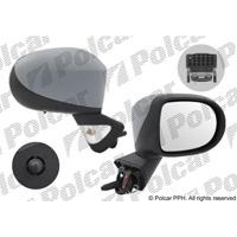 POLCAR Vonkajšie zrkadlo 6058525E