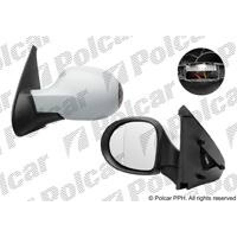 POLCAR Vonkajšie zrkadlo 6059524E