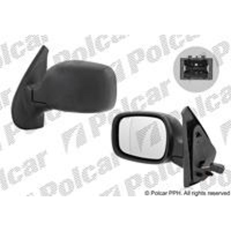 POLCAR Vonkajšie zrkadlo 6061514E