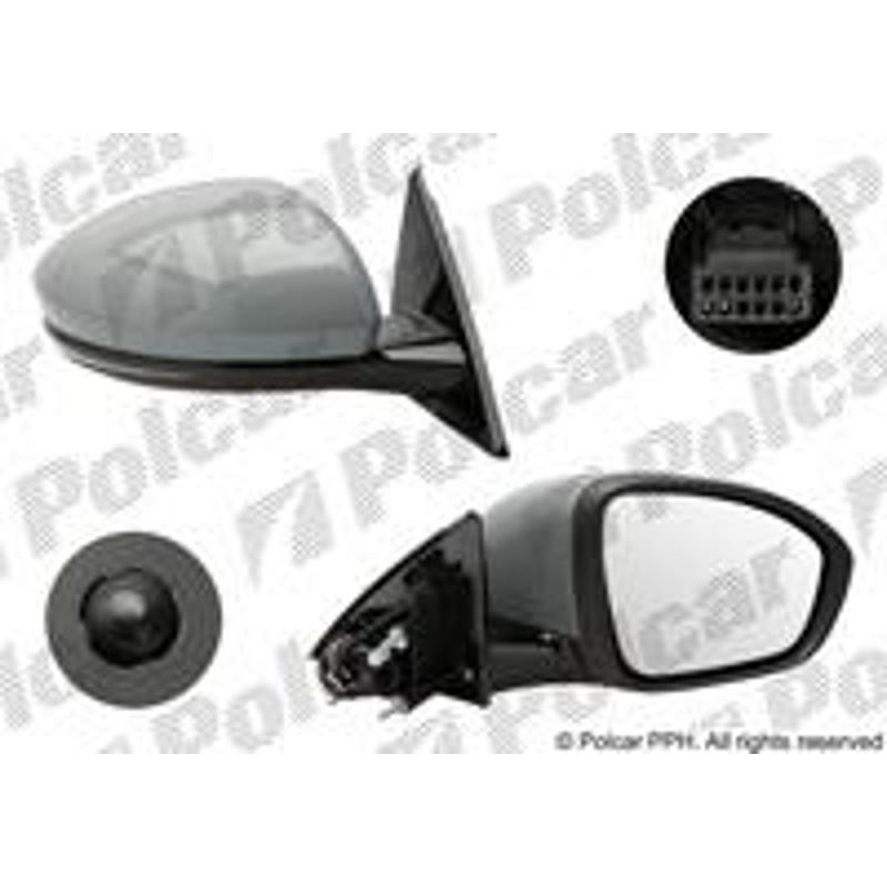 POLCAR Vonkajšie zrkadlo 60D2524E