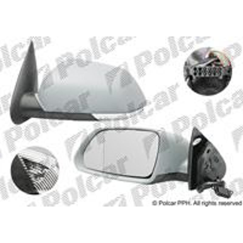 POLCAR Vonkajšie zrkadlo 6922515E