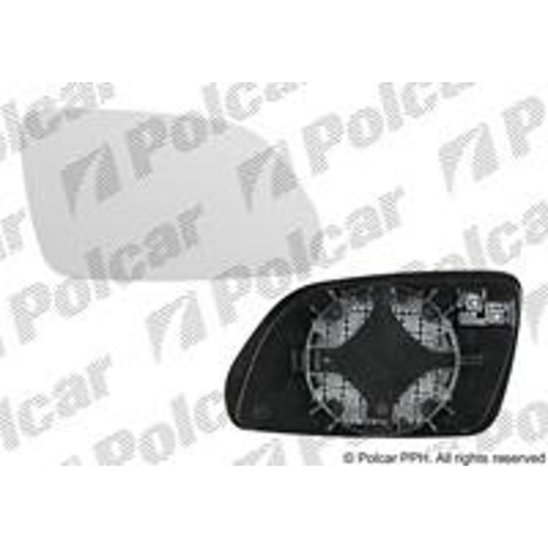 POLCAR Sklo vonkajšieho zrkadla s držiakom 6922556E