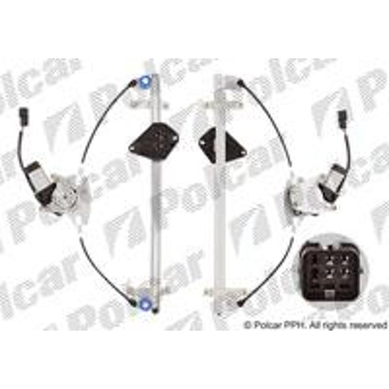 POLCAR Ektrický mechanizmus okna dverí 7243PSE2