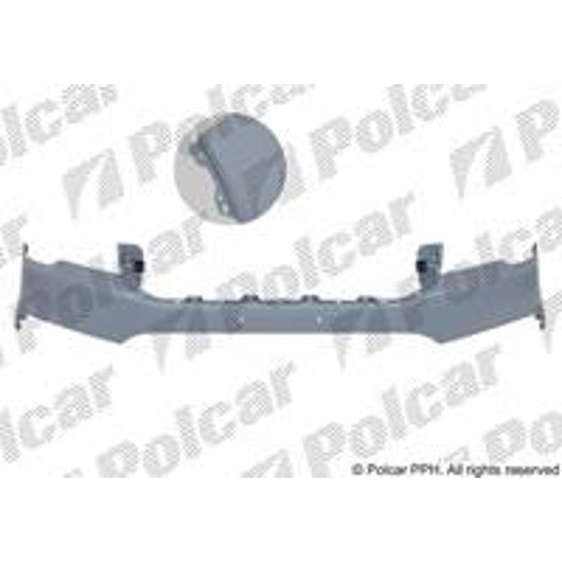 POLCAR Predný nárazník 74L307-2