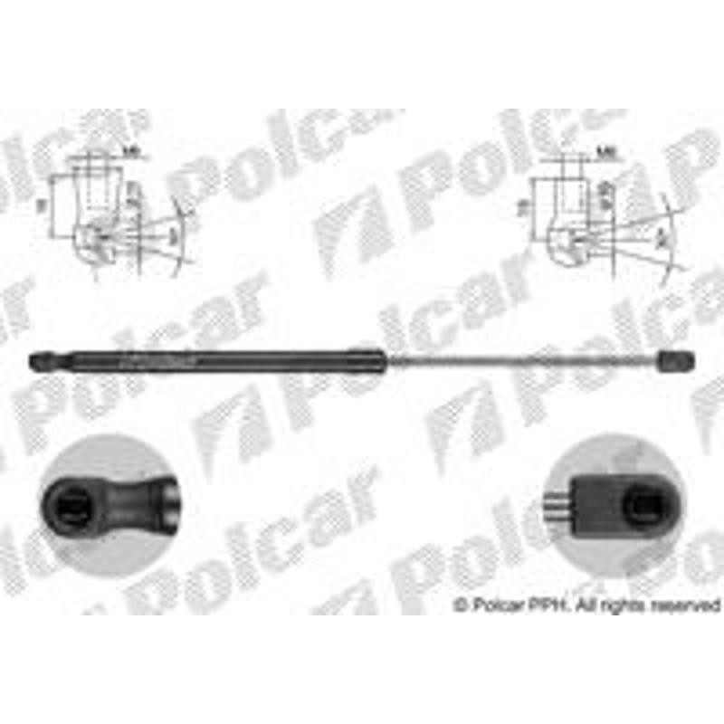 POLCAR Plynová pružina 80E1AS