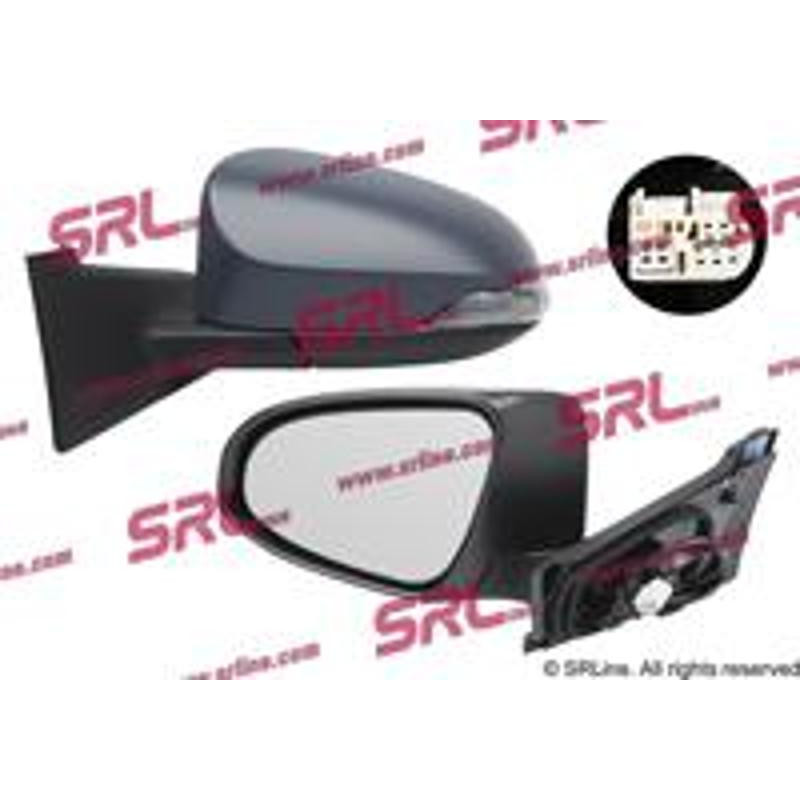 POLCAR Vonkajšie zrkadlo 81B1515S