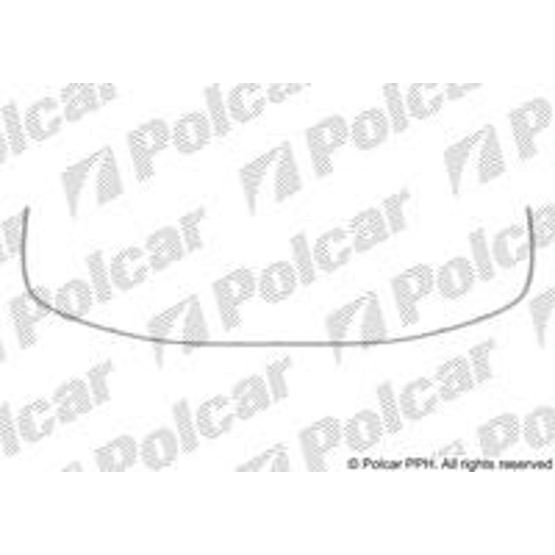 POLCAR Lista krytu naraznika 95632717