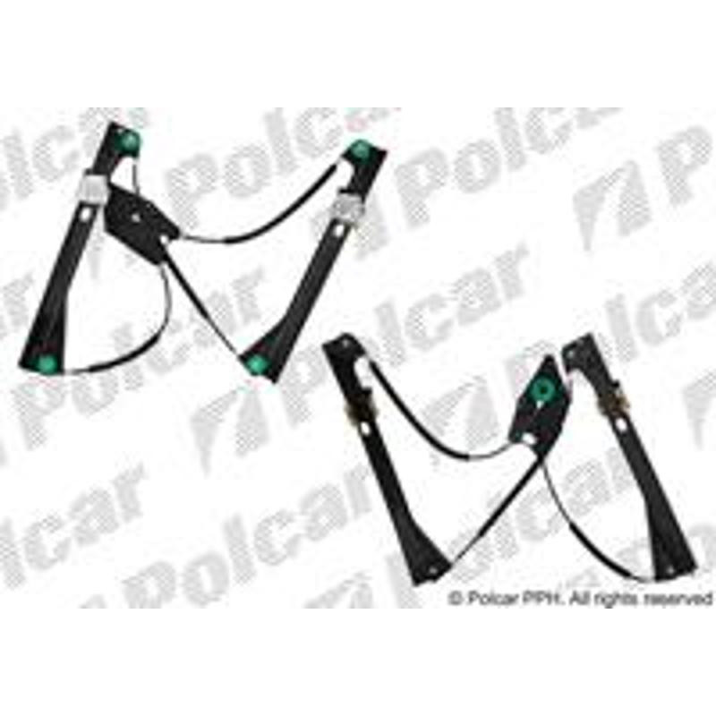 POLCAR Mechanizmus stahovania okna el. bez motora 9533PSG1