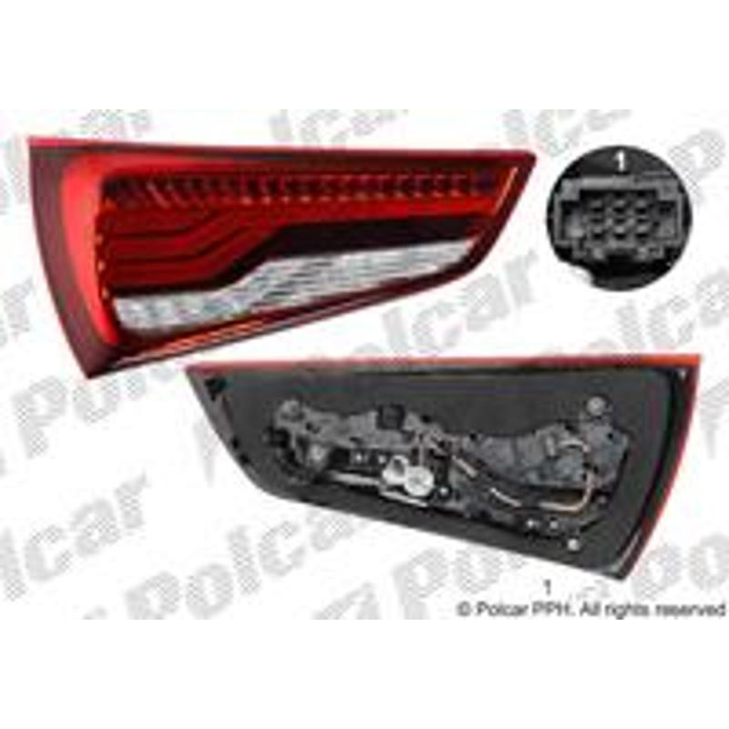 POLCAR Komplet vonkajších kľučiek 13A187-H