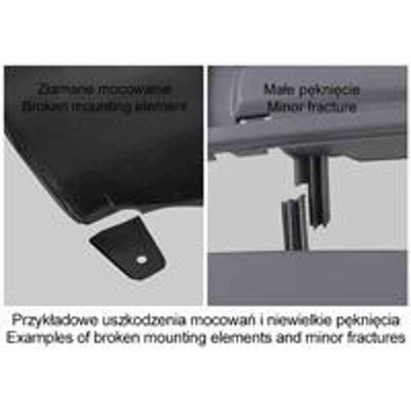POLCAR Predny naraznik - poskodeny 95690712UB