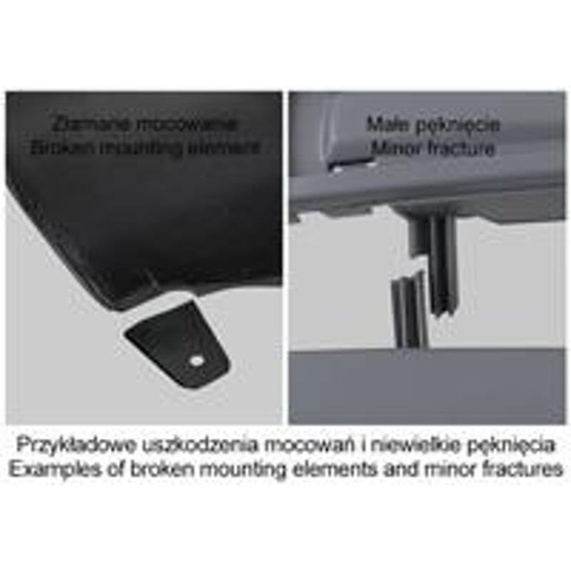 POLCAR Predny naraznik - poskodeny 957507UB