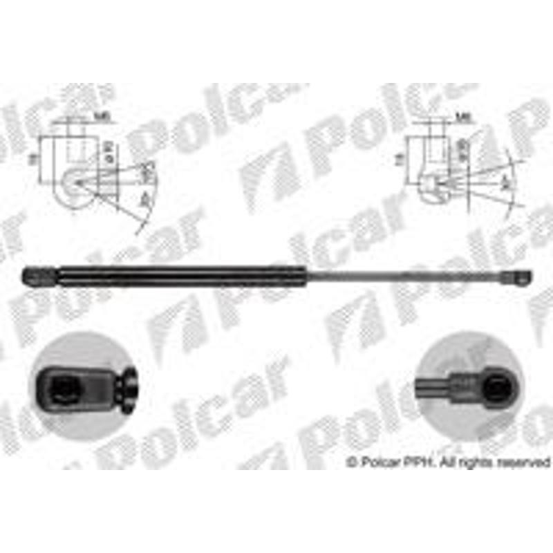 POLCAR Plynová pružina 9578ASD