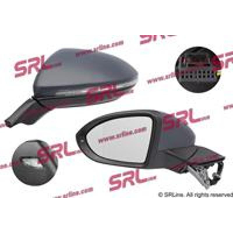 POLCAR Vonkajšie zrkadlo 95C2516S