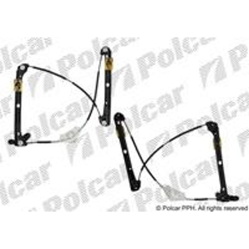 POLCAR Mechanizmus stahovania okna el. bez motora 95C2PSG5