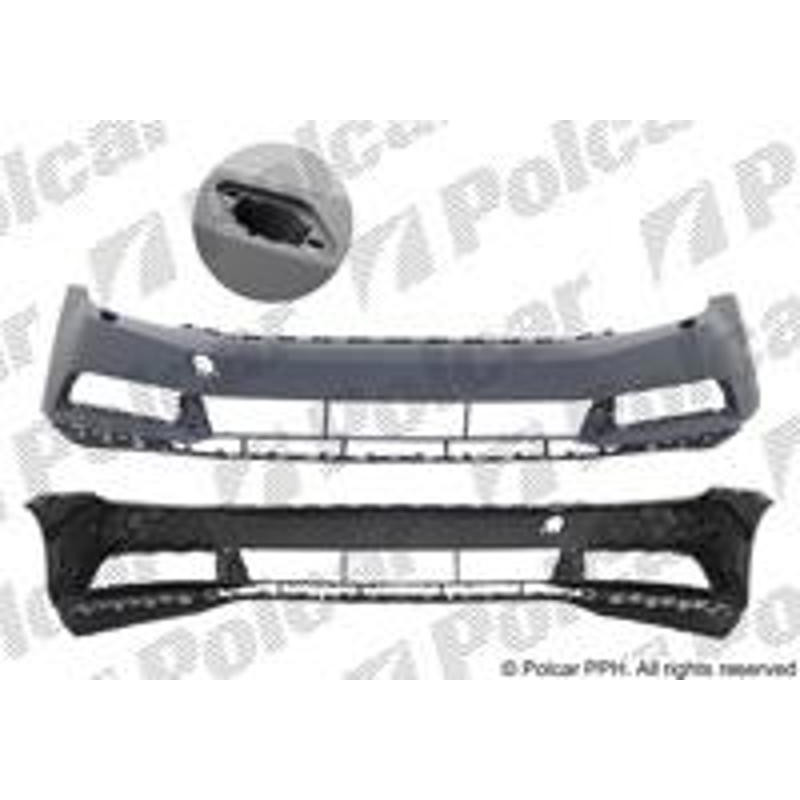 POLCAR Predný nárazník 95D30722