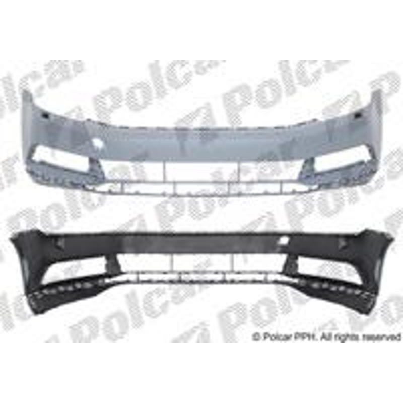 POLCAR Predný nárazník 95D30722J