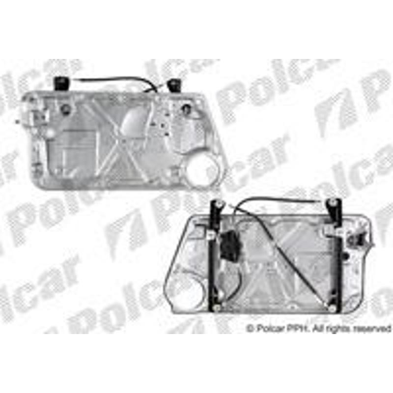 POLCAR Mechanizmus stahovania okna el. bez motora 9501PSG1