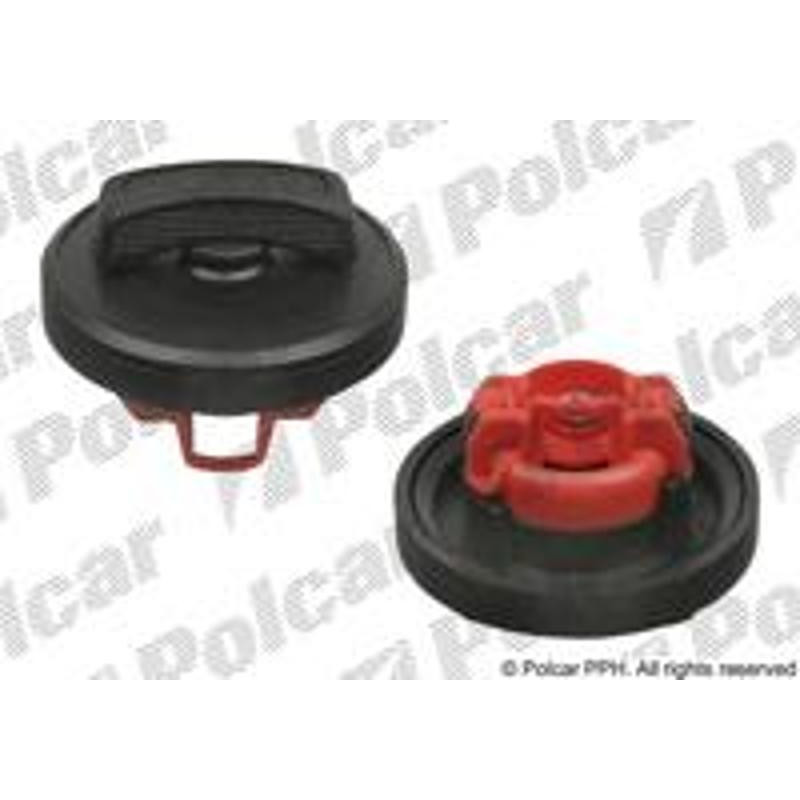 POLCAR Viečko vstupu paliva, komplet A6242BX