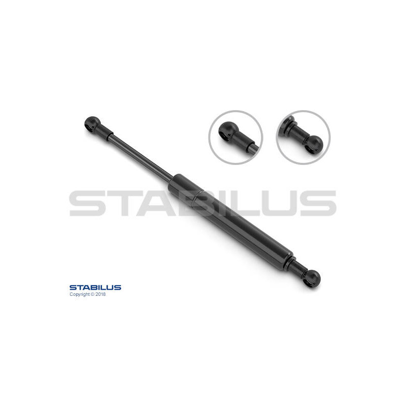 STABILUS Plynová vzpera, skladacia strecha 0729PX