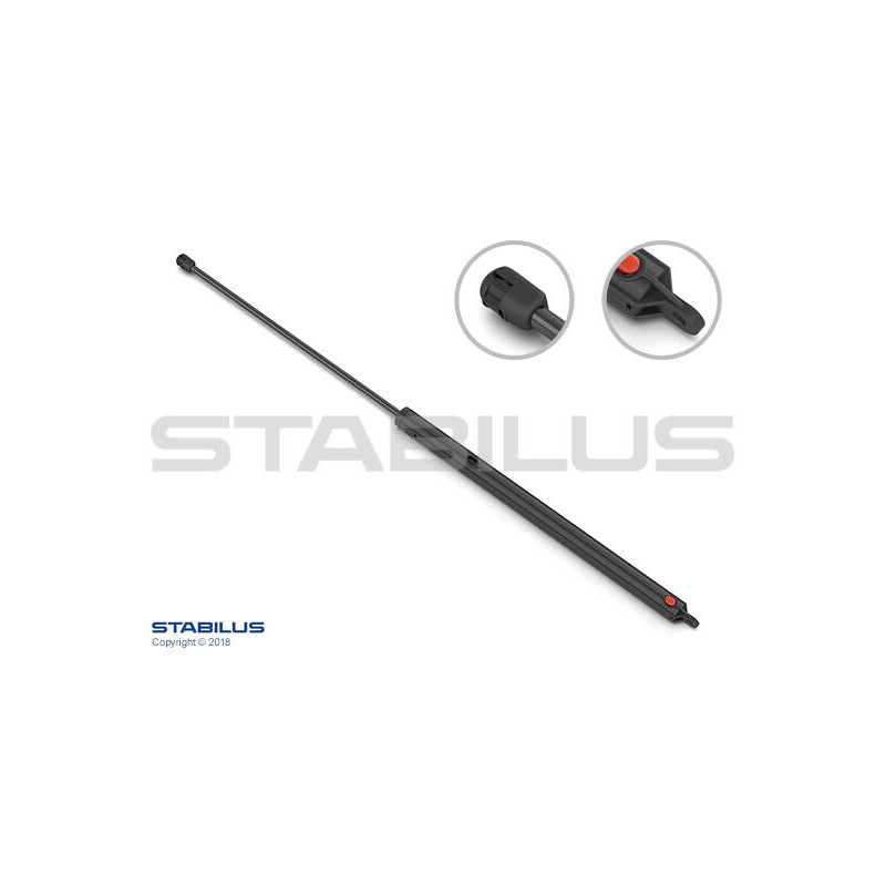 STABILUS Plynová vzpera, kapota motora 529393