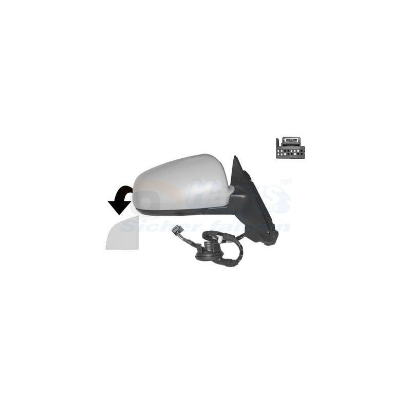 Vonkajšie spätné zrkadlo - 0332808 - vpravo