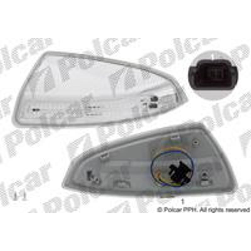 TAIWAN Bočný blinker v spätnom zrkadle 5070196E