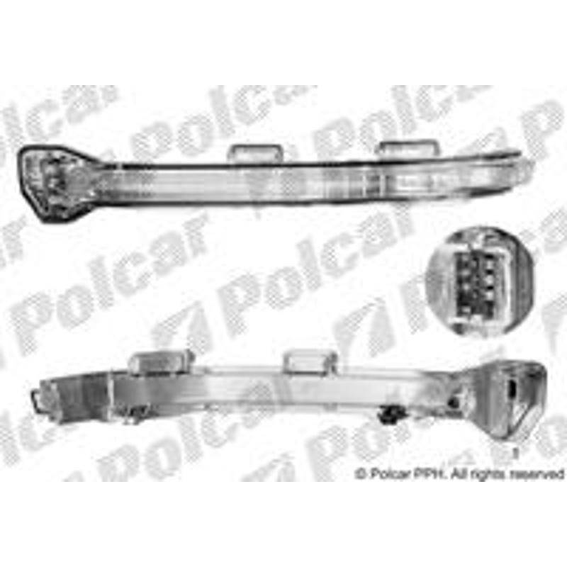 TAIWAN Bočný blinker v spätnom zrkadle 95C2198E