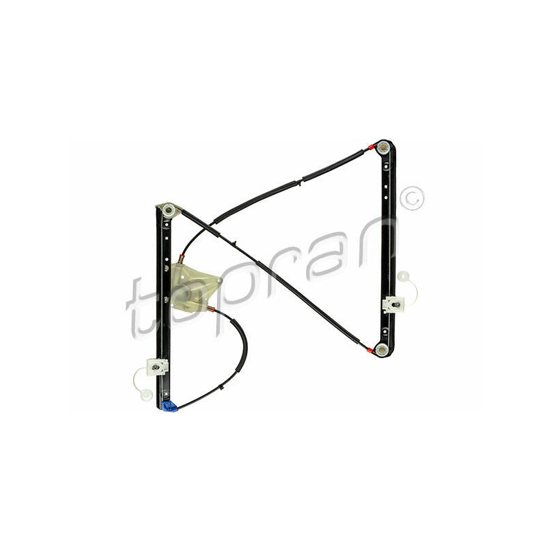 TOPRAN Mechanizmus zdvíhania okna 114 433