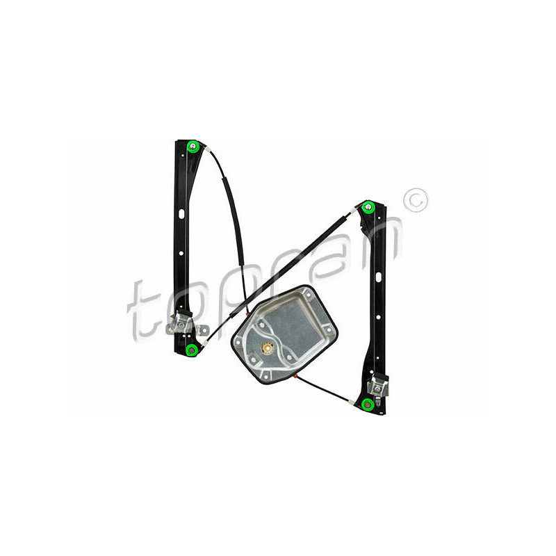 TOPRAN Mechanizmus zdvíhania okna 114 652