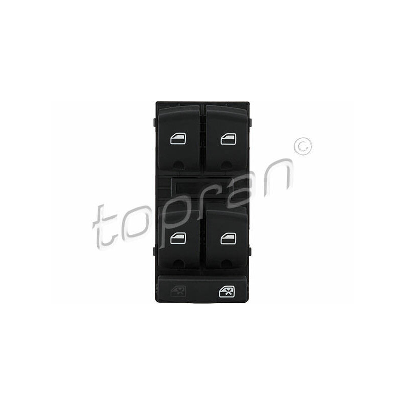 TOPRAN Spínač elektrického otvárania okien 114 754
