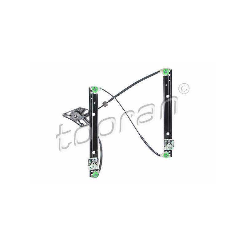 TOPRAN Mechanizmus zdvíhania okna 120 003