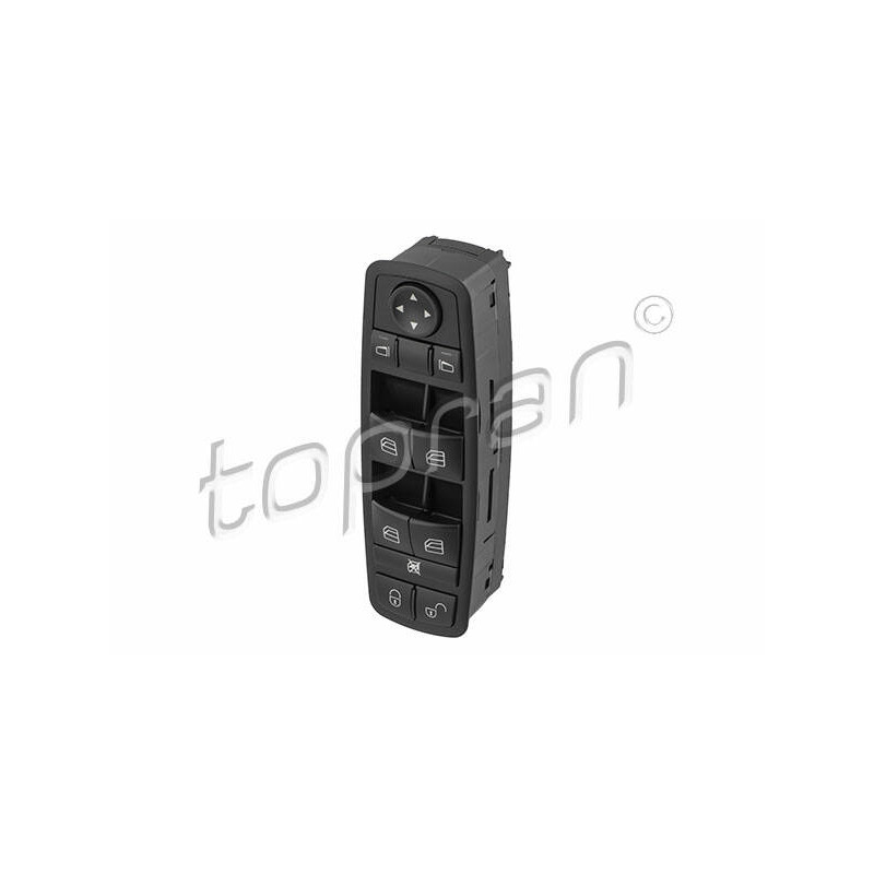 TOPRAN Spínač elektrického otvárania okien 409 625