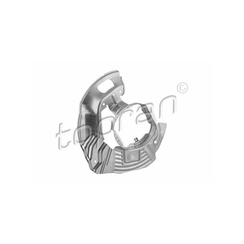 TOPRAN Ochranný plech proti rozstreku, Brzdový kotúč 503 004