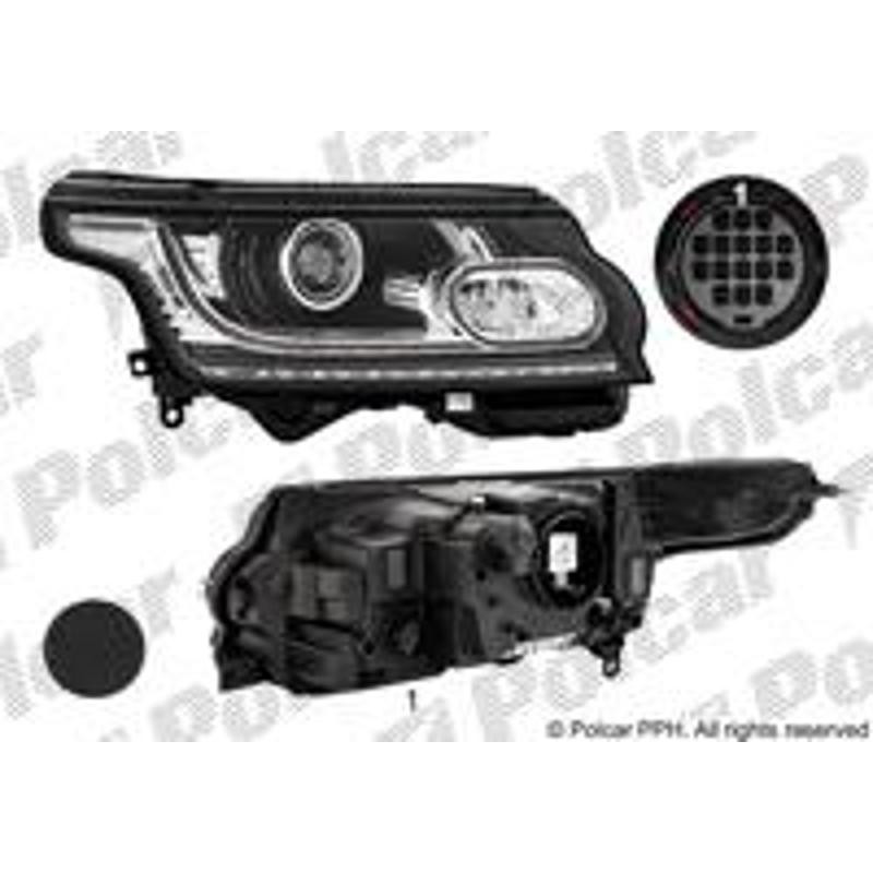 VALEO Hlavný svetlomet 450436