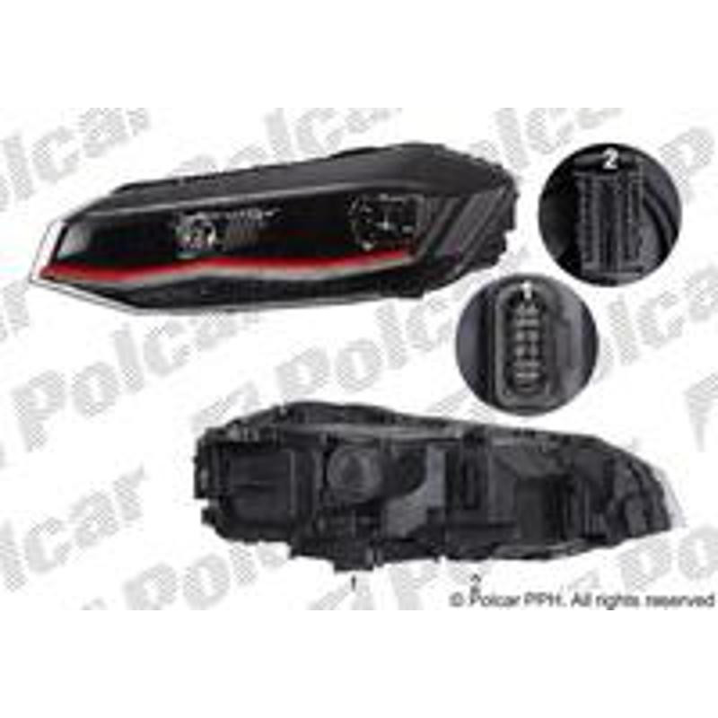 VALEO Hlavný svetlomet 450501