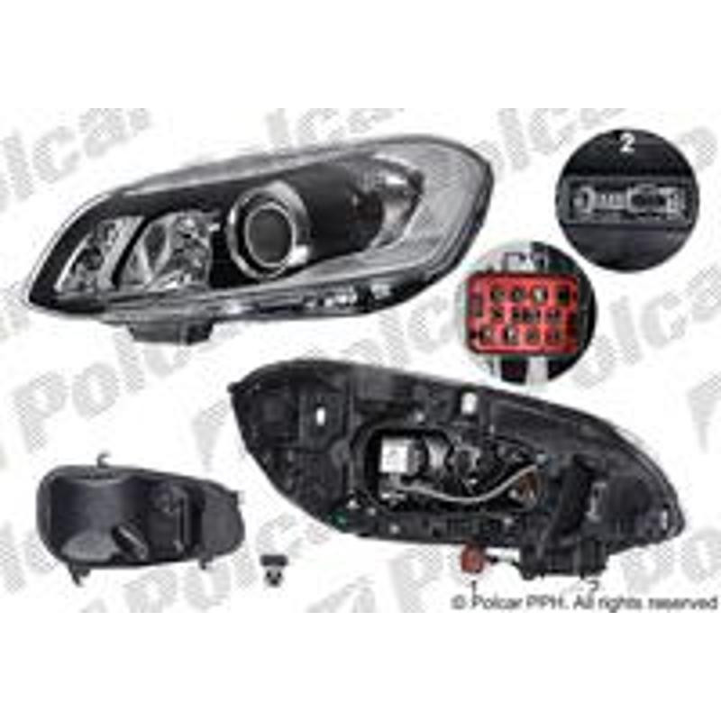 VALEO Hlavný svetlomet 450586